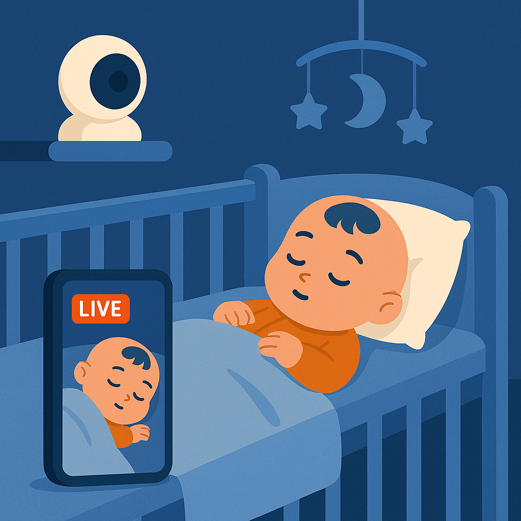 Baby Monitor - Transform any device into a baby monitor with AI-powered sleep detection and instant alerts.